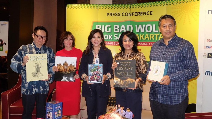 Sejuta Buku Bahasa Indonesia Dijual di Big Bad Wolf Jakarta 2017