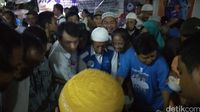 Nonbar di Posko Pemenangan Anies-Sandi Meriah Saat Jeda Debat