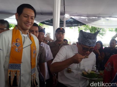  Bupati Anas dan Chef Juna di Festival Banyuwangi Kuliner