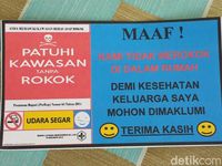 Begini Perjuangan Kades Bukit Gajah Larang Warga Merokok di Rumah