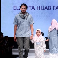 Koleksi Elzatta Hijab di Muslim Fashion Festival 2017. Jakarta Convention Center. Senayan. Jakarta. [Foto: Mohammad Abduh/Wolipop]
