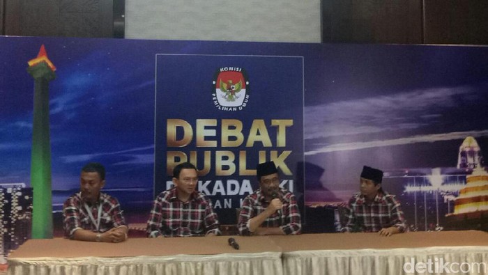 Djarot Lega Setelah Selesai Debat Final Pilgub DKI