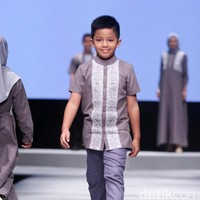 Koleksi Elzatta Hijab di Muslim Fashion Festival 2017. Jakarta Convention Center. Senayan. Jakarta. [Foto: Mohammad Abduh/Wolipop]