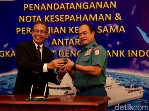 TNI AL Bantu BI Salurkan Rupiah ke Daerah Terpencil