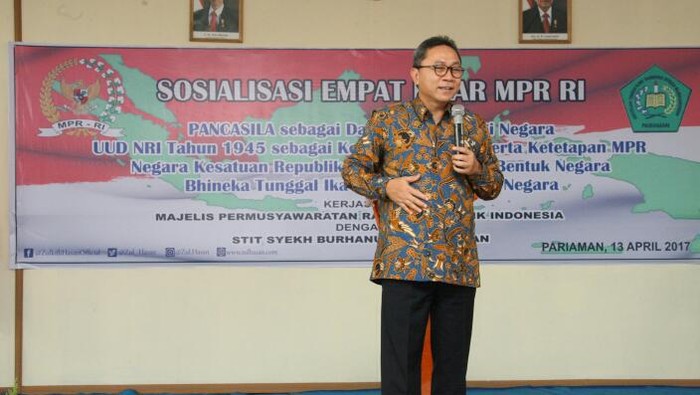 Ketua MPR: Pilihan di Pilkada Boleh Beda, Persatuan yang Utama