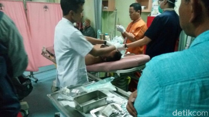 Polisi Dibacok Orang Tak Dikenal di Tanjung Priok