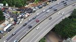 Imbas Proyek Flyover, Begini Kemacetan di Pancoran