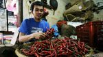 Harga Cabai Rawit Merah di Jakarta Masih Pedas