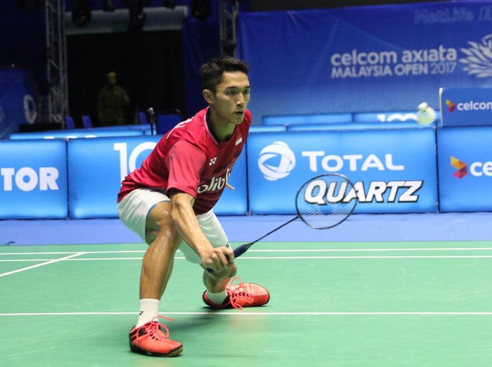 Tumbangkan Unggulan Keempat, Jonatan ke Perempatfinal