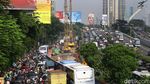 Imbas Proyek Flyover, Begini Kemacetan di Pancoran