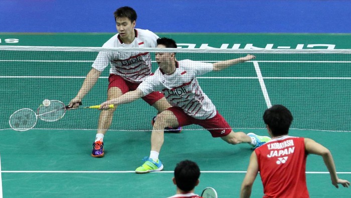 Tumbangkan Ganda Jepang, Kevin/Marcus Koleksi 17 Kemenangan Beruntun