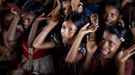 Keceriaan Anak-anak Kaum Rohingya di Bangladesh