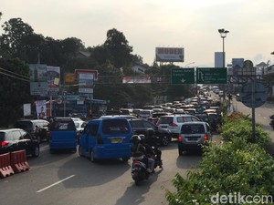 Libur Panjang, Polres Bogor Terapkan Sistem Buka Tutup