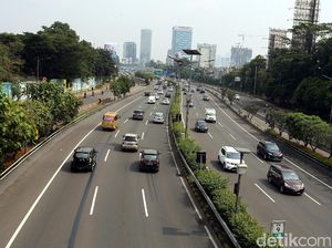 Jakarta Lengang Saat Libur Panjang