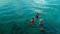 Anak-anak ini mencari ikan sepulang sekolah, sekitar pukul 15.00 sampai 17.30 waktu setempat. Bagi mereka, cara inilah yang terbaik untuk bergembira. Sederhana tapi berkualitas  (Mukhlis/detikTravel)
