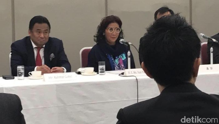 Susi Minta Maaf Pada Konglomerat Jepang