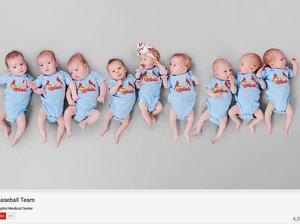 Menggemaskan! Ketika 3 Pasang Bayi Kembar Tiga Dipotret Bersama