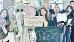 Beruntungnya, Penggemar Ini Dapat Tanda Tangan Chris Martin