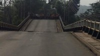 Jembatan Cipamingkis di Bogor/Foto: Dok. Polres Bogor
