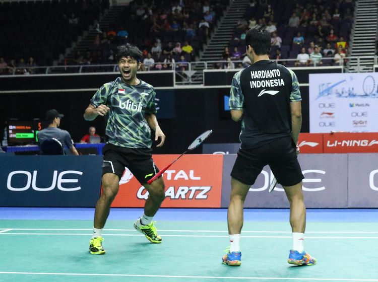Berry/Hardianto ke Semifinal Singapura Terbuka