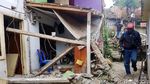 Tabung Gas Meledak, Sebuah Rumah di Sukabumi Hancur