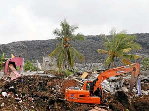 Timbunan Sampah Menimpa Rumah Warga di Sri Lanka, 10 Orang Tewas