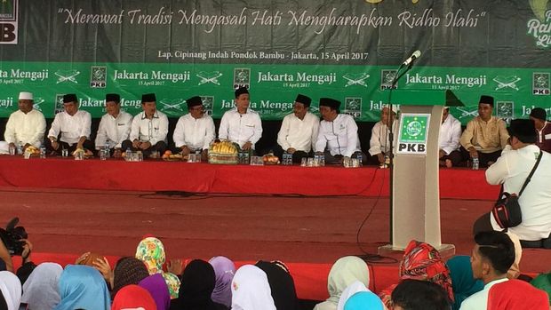 Hari Terakhir Kampanye, Djarot Hadiri Acara Jakarta Mengaji PKB