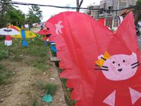 Long Weekend Murah di Lhokseumawe, Asyiknya Main Layangan