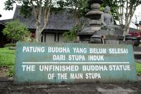 Konon patung ini berasal dari stupa induk (Randy/detikTravel)