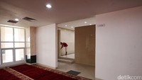 Tempat wudhu terlihat bersih.