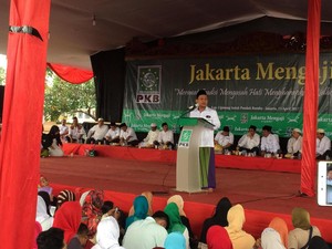 Minta Kader Kerja Menangkan Ahok-Djarot, PKB: Dukungan Kami Kritis