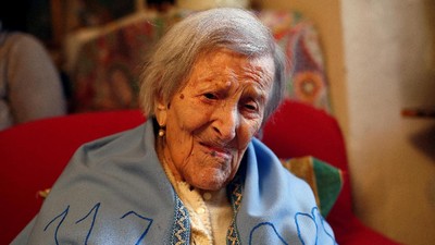Meninggal di Usia 117, Nenek Ini Diklaim Tertua di Dunia
