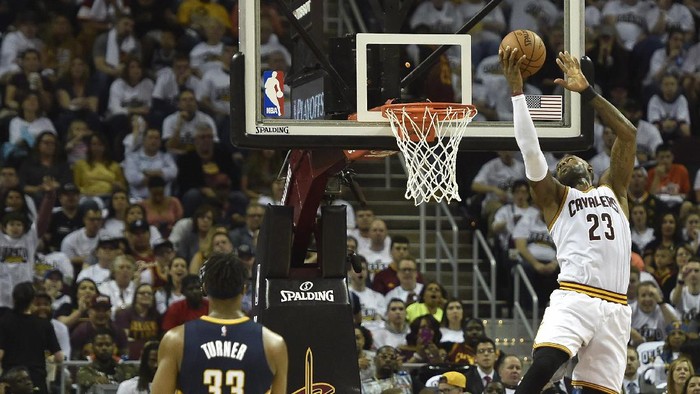 Cavs Menang Tipis Atas Pacers di Gim Pertama