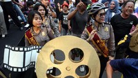 Polri saat menggelar festival film pendek dan film animasi. Pool/Dok, Polri.