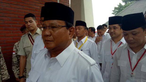 Ketum Gerindra Prabowo Subianto