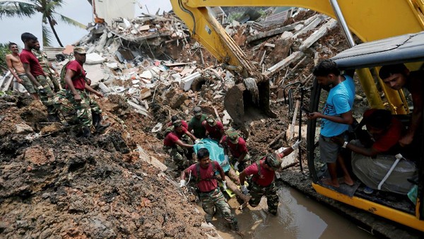 Longsor di Tempat Pembuangan Sampah Sri Lanka, 19 Orang Tewas