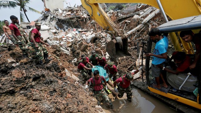 Korban Tewas Longsor Timbunan Sampah di Sri Lanka 23 Orang