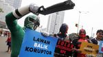 Power Ranger Hingga Batman Siap Menjaga KPK