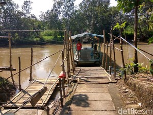 Pasca Dua Perahu Tambang Hanyut, Aktivitas Penyeberangan Dihentikan
