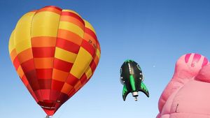 Kemeriahan Festival Balon Raksasa di Selandia Baru