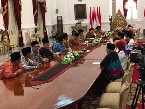 Jokowi Bertemu dengan Perwakilan Mubalig se-Indonesia