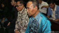 Terdakwa kasus korupsi pengadaan e-KTP, Irman dan Sugiharto menghadiri sidang lanjutan.