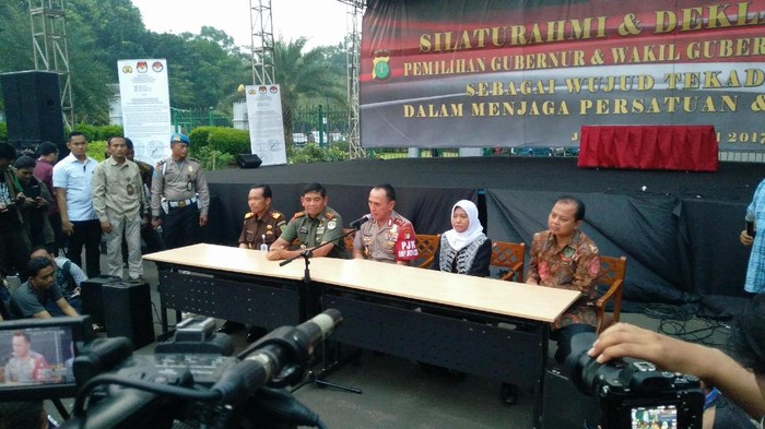 64 Ribu Personel Gabungan Siap Amankan Pilgub DKI Putaran Kedua