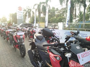 Motor Sport 150 cc Dites Keliling Pulau Jawa