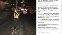 Seperti saat wanita berusia 31 tahun itu berpose di pinggir jalan, para netizen pun memberikan komentar pedas. (Dok. Instagram/nikitamirzanimawardi_17)