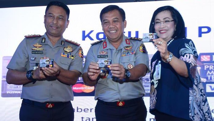 Polri-BNI Luncurkan Kartu BNI Polri Promoter