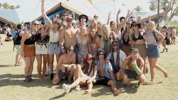 Penonton Coachella Festival 2017 