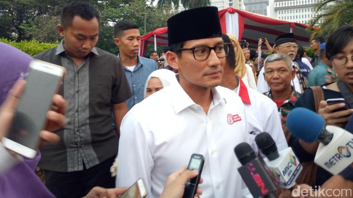 Sandiaga: Mari Gunakan Hak Pilih, Pastikan Pilgub DKI Damai