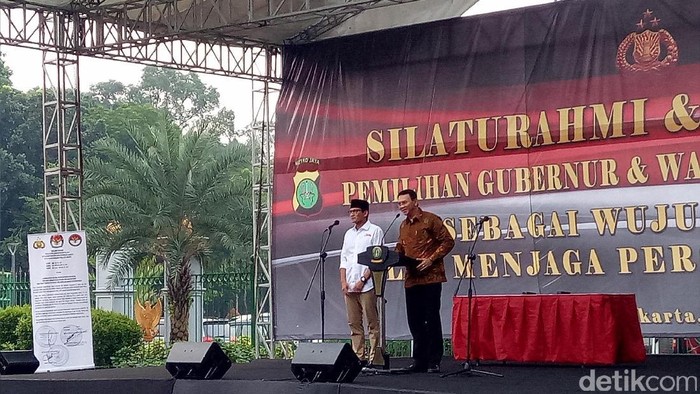 Deklarasi Damai Pilgub, Sandiaga: Mari Sambut Demokrasi Sejuk