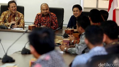 Kepala Bekraf Terima Ketum HIPMI Jaya